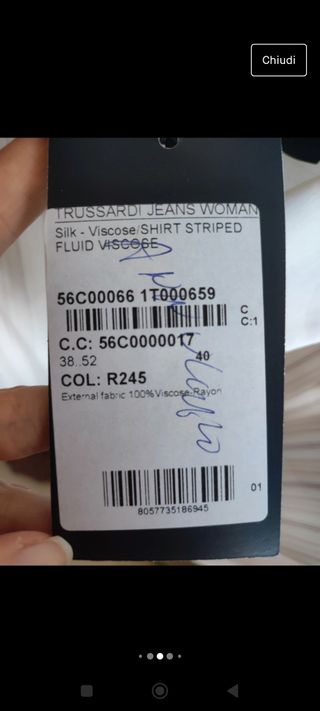 Camicetta donna Trussardi