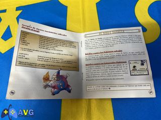 Manual Pokemon Oro/Plata (Game Boy)