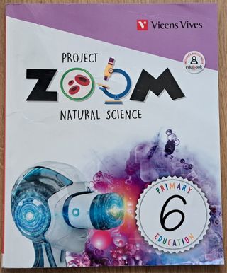 Libro Project zoom natural science 6 primaria 