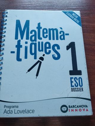 Libro de Matemáticas 