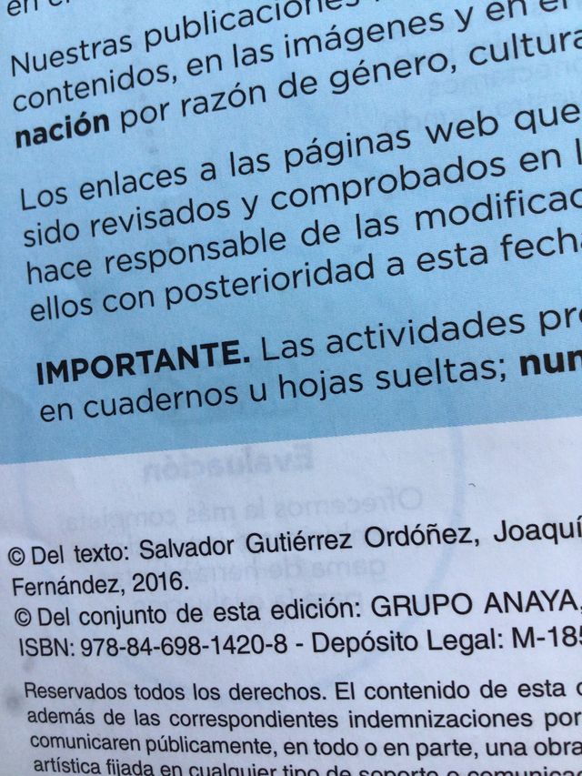 Libro Lengua 2º ESO