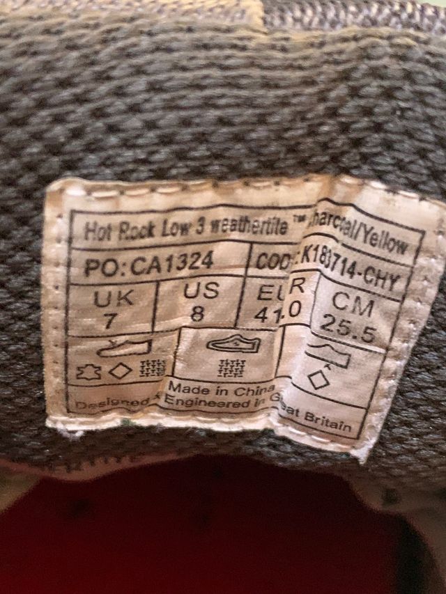 Botas de montaña talla 41