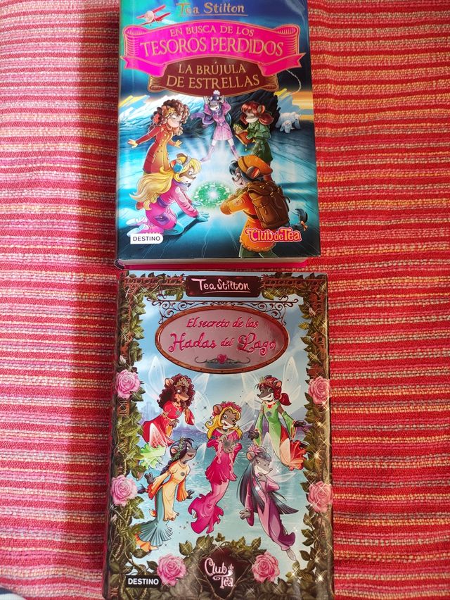 lote 2 libros Tea Stilton . Tapa dura