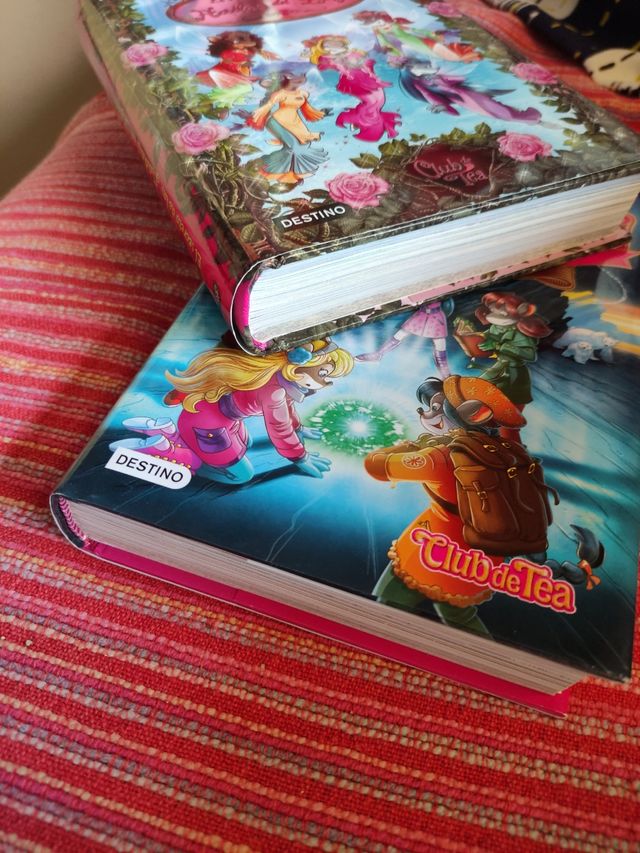lote 2 libros Tea Stilton . Tapa dura