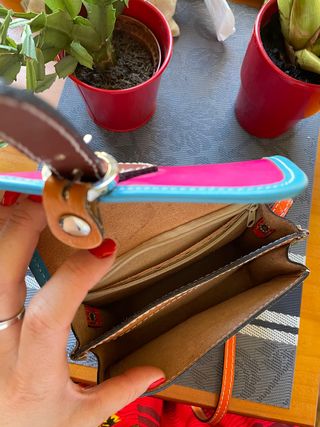 Bolso de piel / cuero