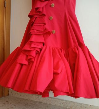 Traje gitana pasarela 