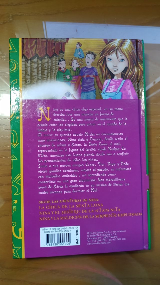 Nina y el misterio de la octava nota. Moony Witche