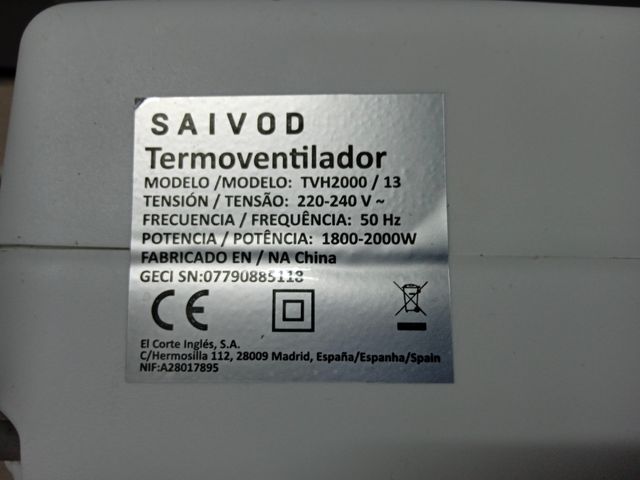 Termoventilador Saivod