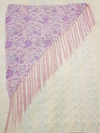 Pañueleta estampado floral