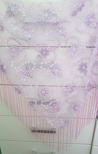 Pañueleta estampado floral