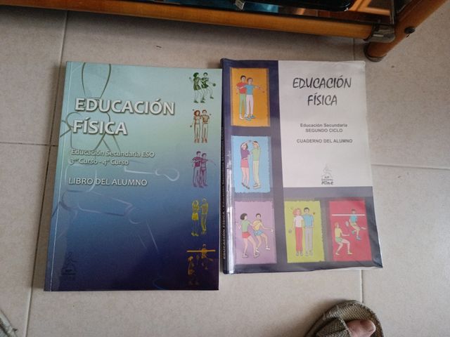 Educación física libro y cuaderno 3° y 4° eso
