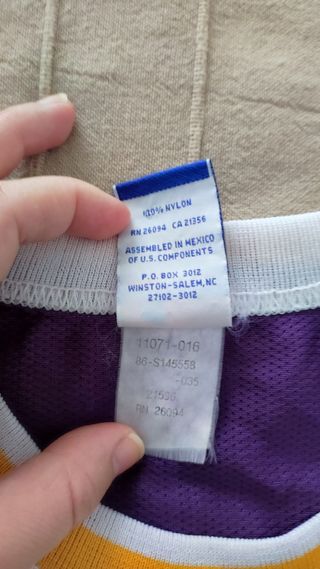 Camiseta Lakers O'neal