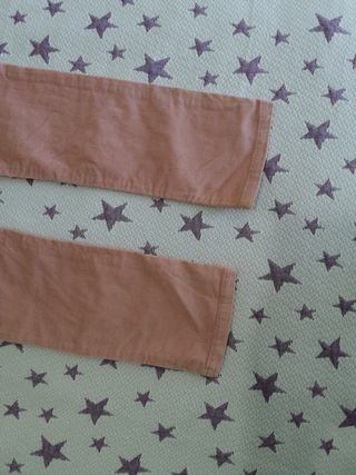 Pantalón de pana rosa