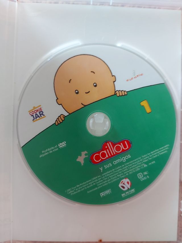 Coleccion DVDs de Cailou