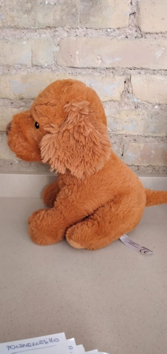 Perro de peluche