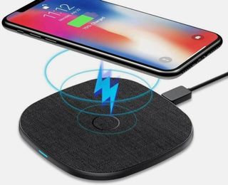 Cargador Inalámbrico Rápido, AGPTEK Qi, 15W