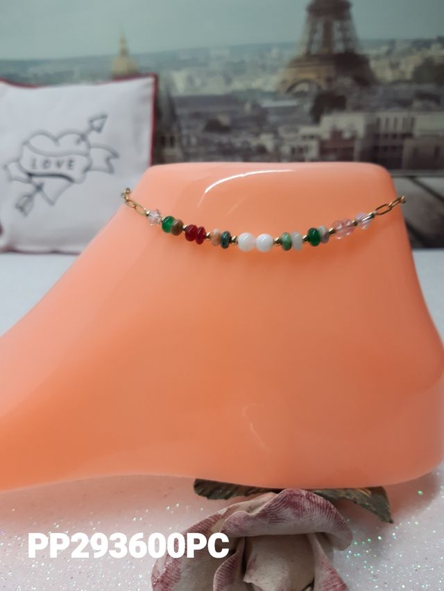 Pulseira de pé ou tornozelo em aço