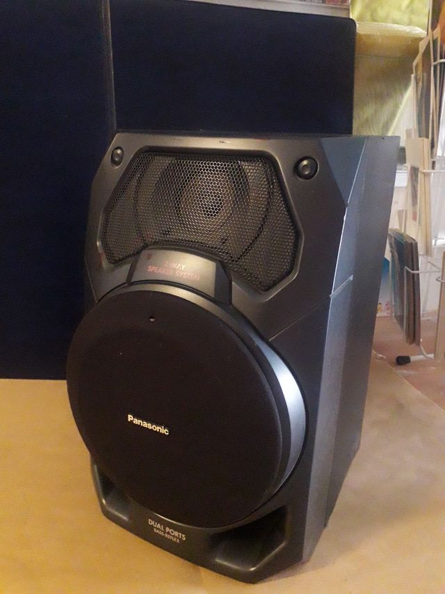 speaker system day Panasonic bass reflex