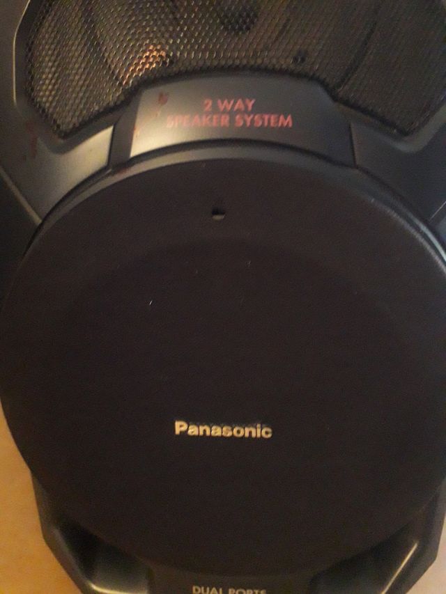 speaker system day Panasonic bass reflex