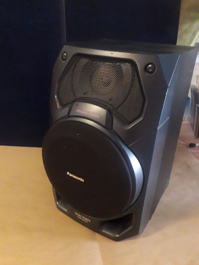 speaker system day Panasonic bass reflex