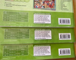 Libro de ingles Kid’s Box 5 primaria