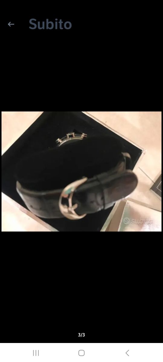 Vendo orologio da polso uomo