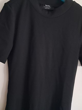 Vestido canale manga corta