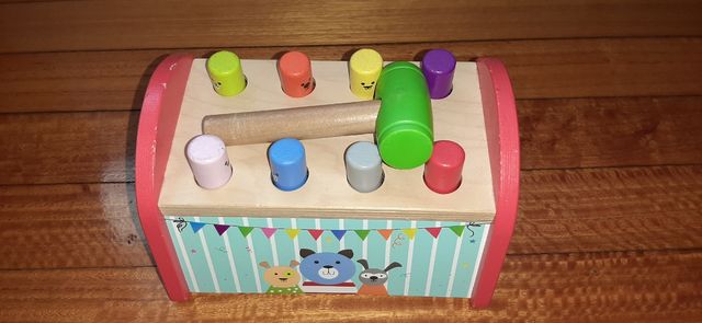 Juego habilidad motriz de madera