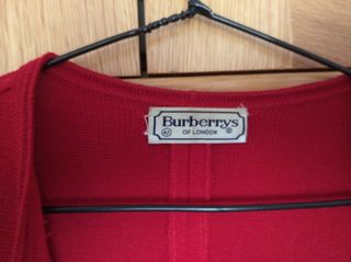 Rebeca Burberrys rojo para mujer 