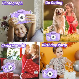 Cámara de fotos/video infantil 3 a 12 años.