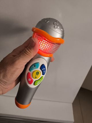 sombrilla oso carro bebe más micrófono bebe luces