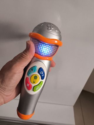 sombrilla oso carro bebe más micrófono bebe luces