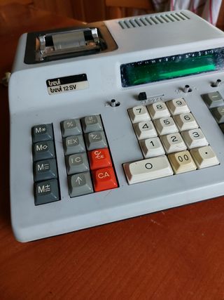 Calcolatrice elettrica trevi 12 sv d'epoca