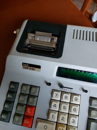 Calcolatrice elettrica trevi 12 sv d'epoca