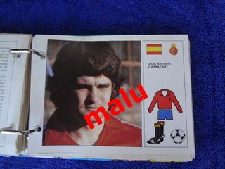 ALBUM:LAS ESTRELLAS DEL MUNDIAL 82 + 74FICHAS.