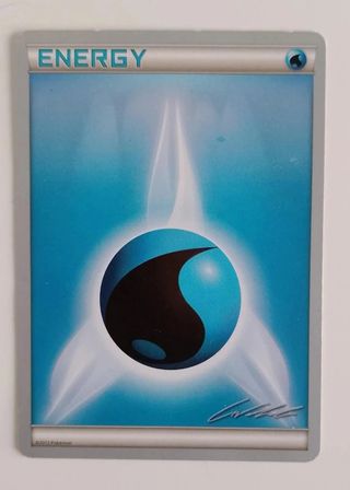 Pokémon Card Water Energy