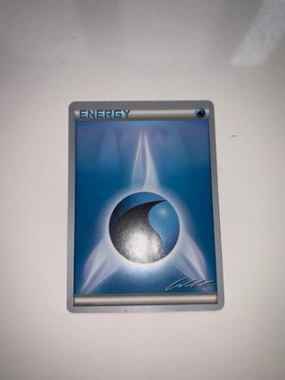 Pokémon Card Water Energy