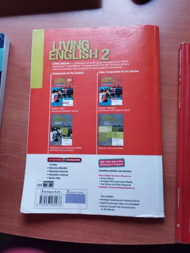Libro inglés 2 BACH