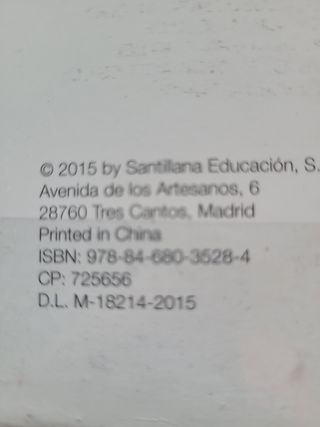 Libro Geografía e Historia 1° ESO. Santillana