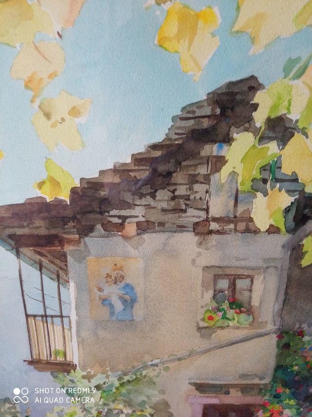 Tre quadri acquerelli