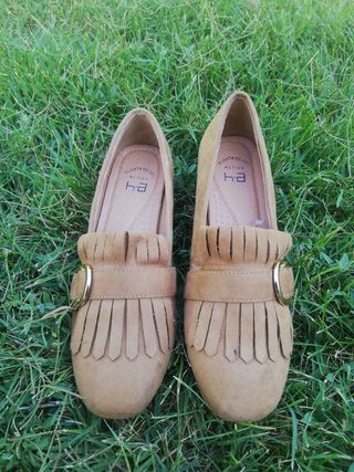 Zapatos mocasin mujer
