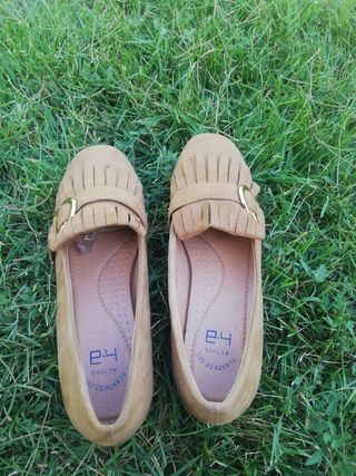 Zapatos mocasin mujer
