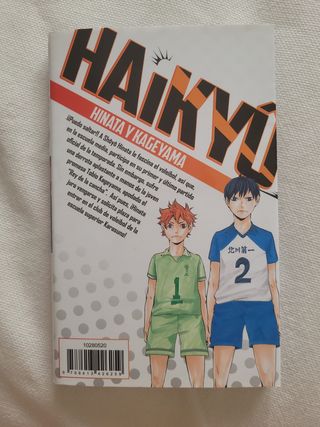Haikyuu Manga Volúmenes 1,2 y 3