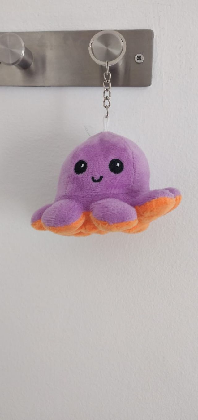 Llavero Pulpo reversible