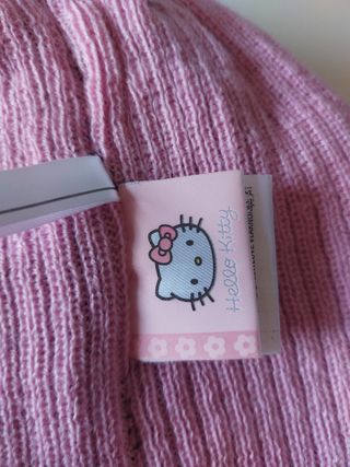 Hello Kitty gorro y bufanda