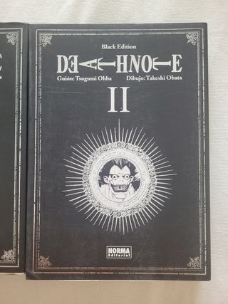 Death Note manga volúmenes 1 y 2