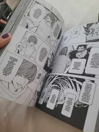 Death Note manga volúmenes 1 y 2