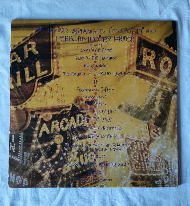 Vinile Prince Sign "O" the Times