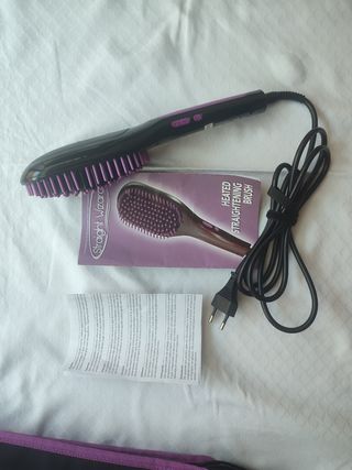 cepillo alisador de pelo straight wizard