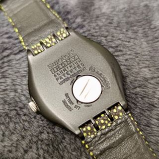 Swatch Irony Aluminium 'Yellow Drops'
